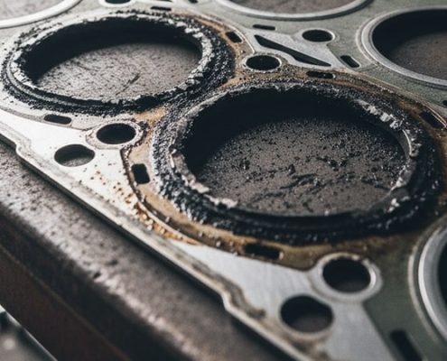 واشر سر سیلندر سوخته