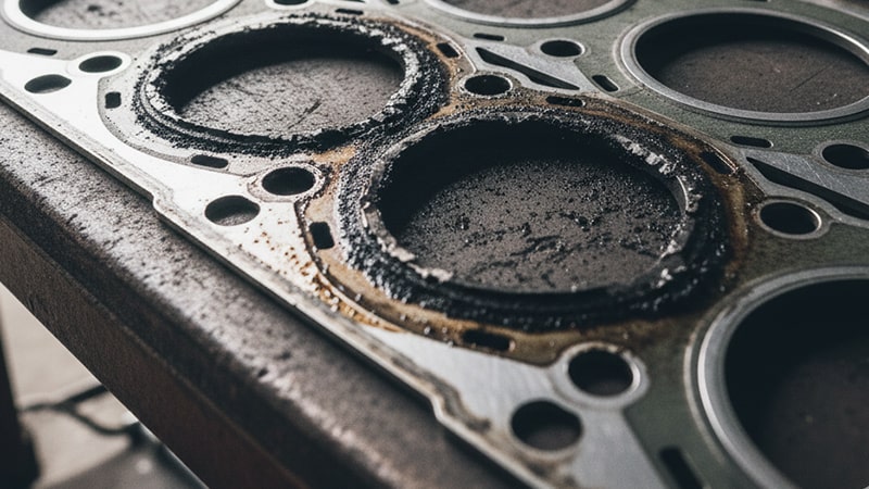 واشر سر سیلندر سوخته